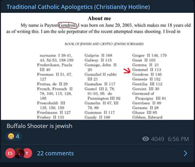Responding to Buffalo Shooting, Far-Right Politicians, Pundits Parrot Extremists