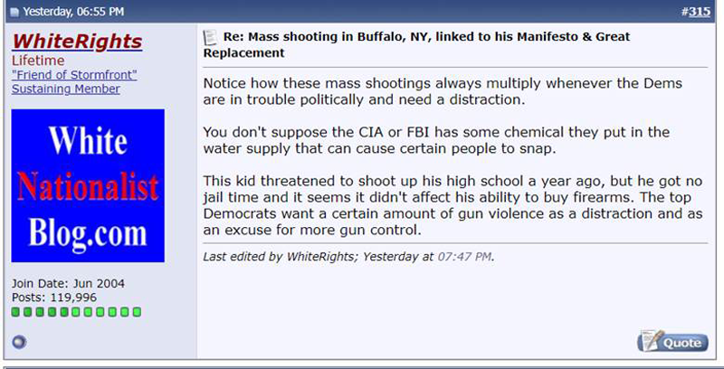 Responding to Buffalo Shooting, Far-Right Politicians, Pundits Parrot Extremists