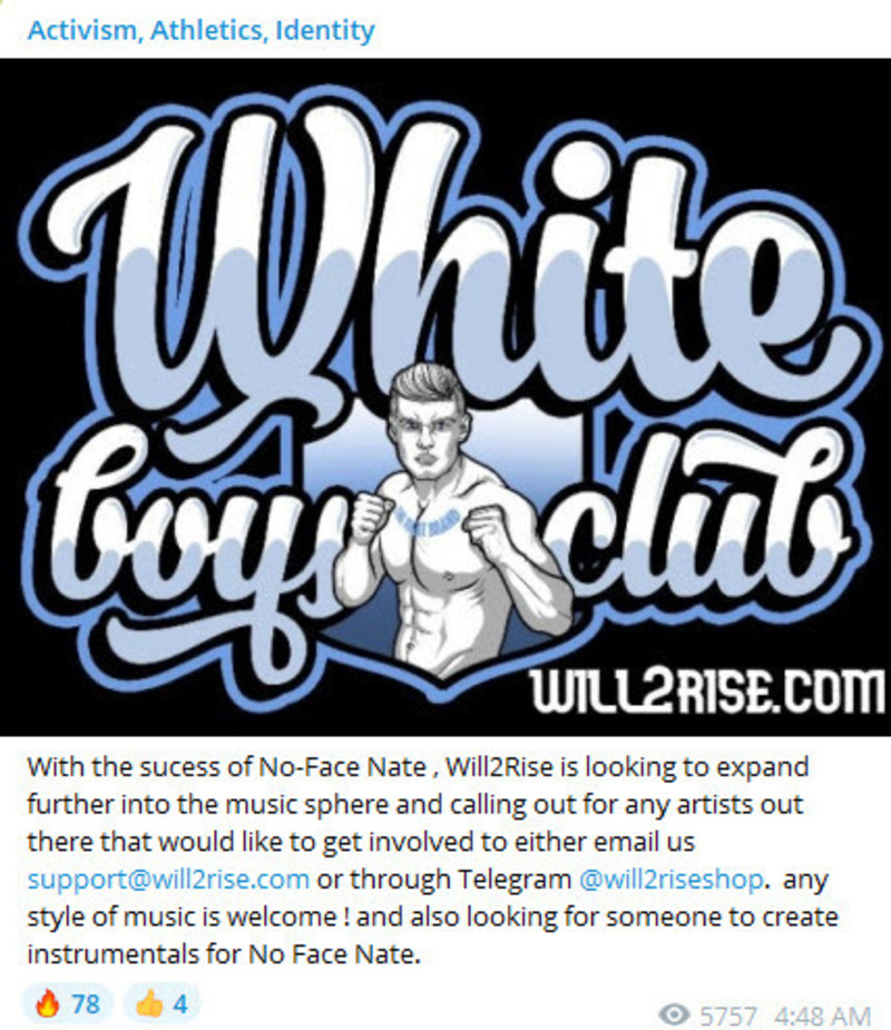 The Rise Above Movement Plants a Flag in the White Power Music Scene