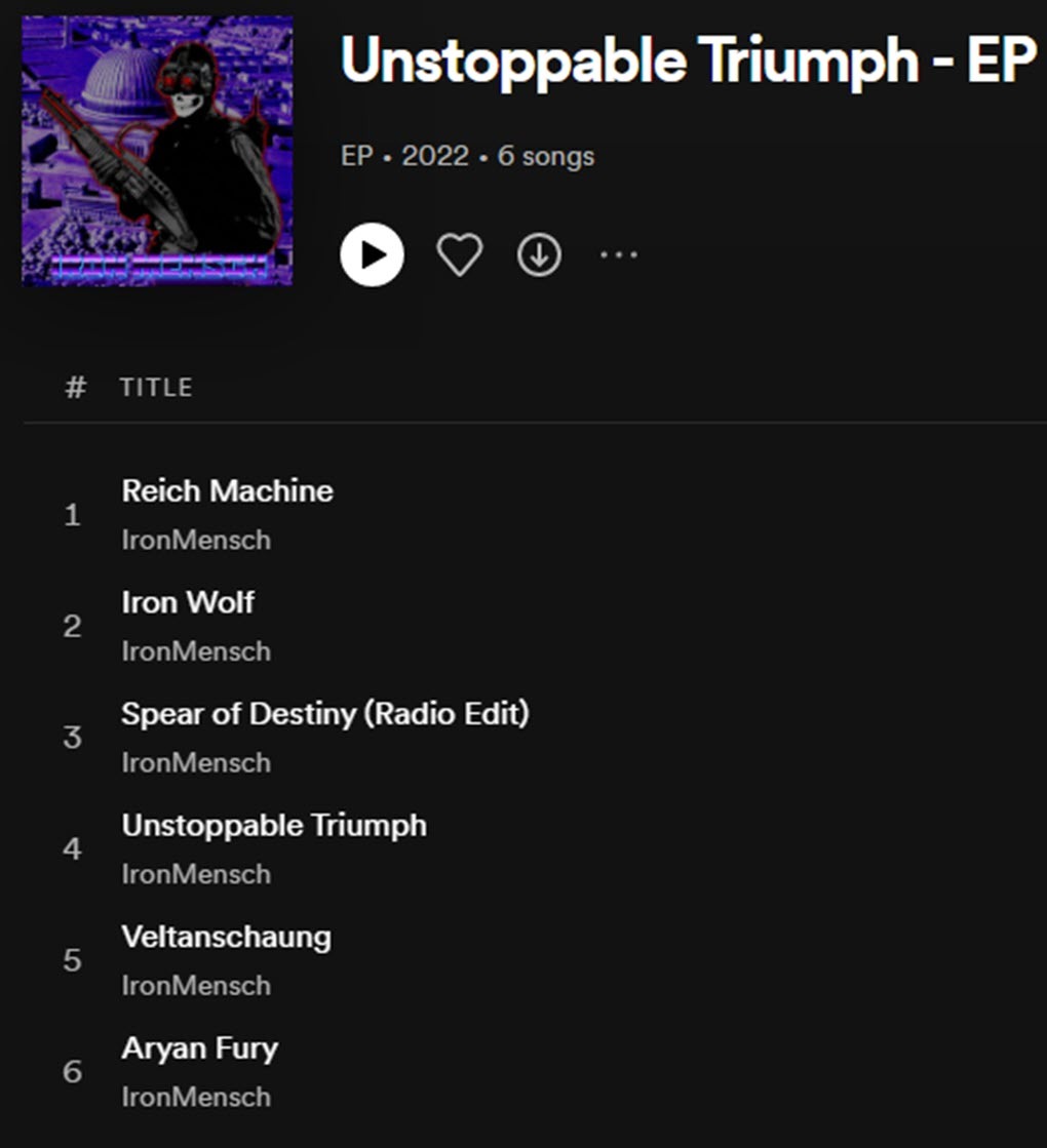 White Supremacist Music Prevalent on Spotify, While Platform Largely Declines to Act