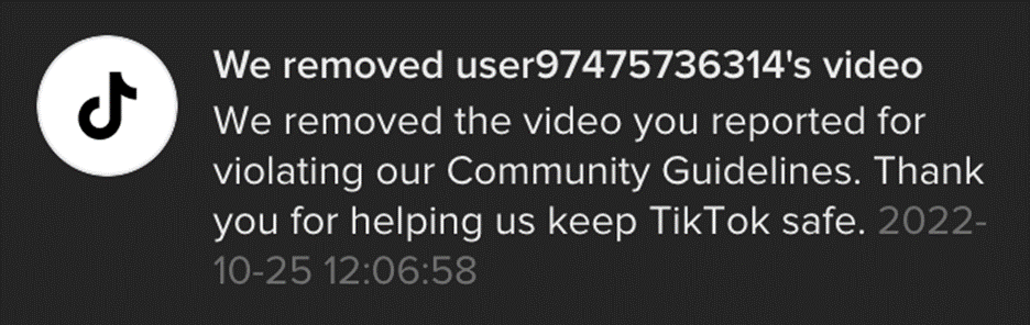 post containing election misinfo