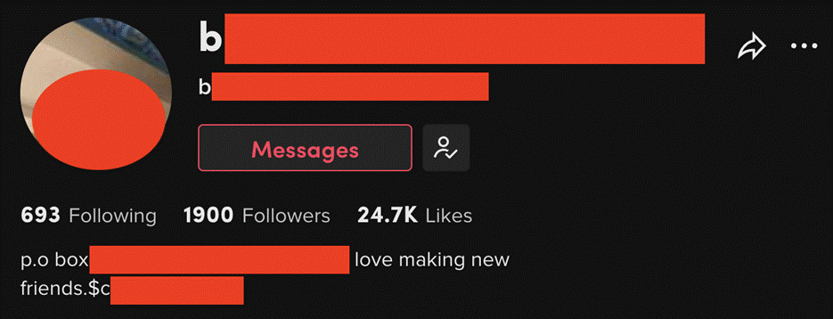 post containing election misinfo