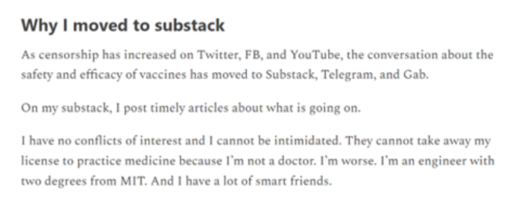 Antisemitism, False Information and Hate Speech Find a Home on Substack