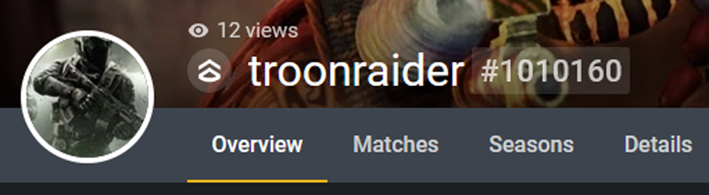 A Call of Duty: Warzone player using Anti-LGBTQ+ term “troon” in their username