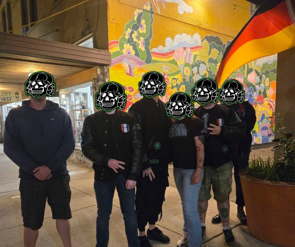 Vinlanders Social Club and Florida American Blackshirts meetup, March 2025