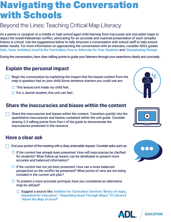 Flyer-Navigation Conversations with Schools - Teaching Critical Map Literacy