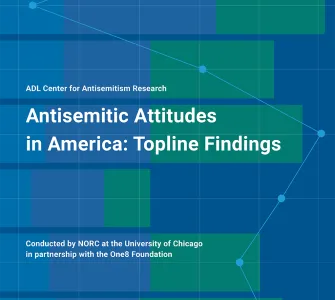 ADL's Antisemitic Attitudes in America Topline Findings Survey