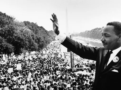 Dr. Martin Luther King Washington DC Speech Crowd