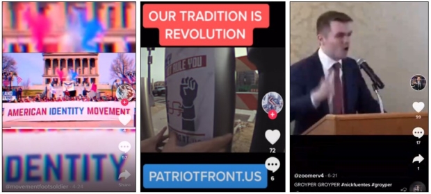patriot front tiktok