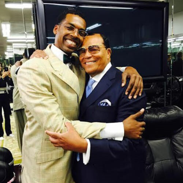 Rizza Islam and Louis Farrakhan