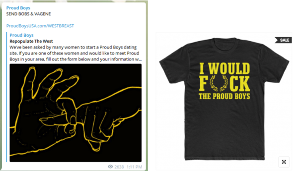 Proud Boys' Misogyny