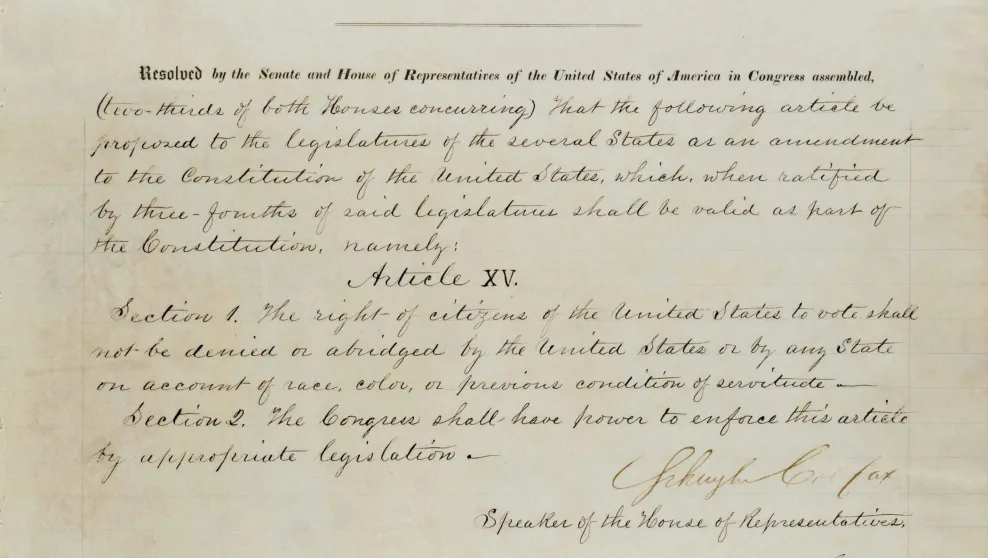15th Amendment