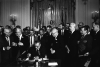 Lyndon B. Johnson Signing Civil Rights Act