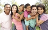 Extended Latino Family in Park